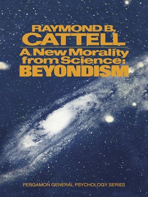 cover image of A New Morality from Science